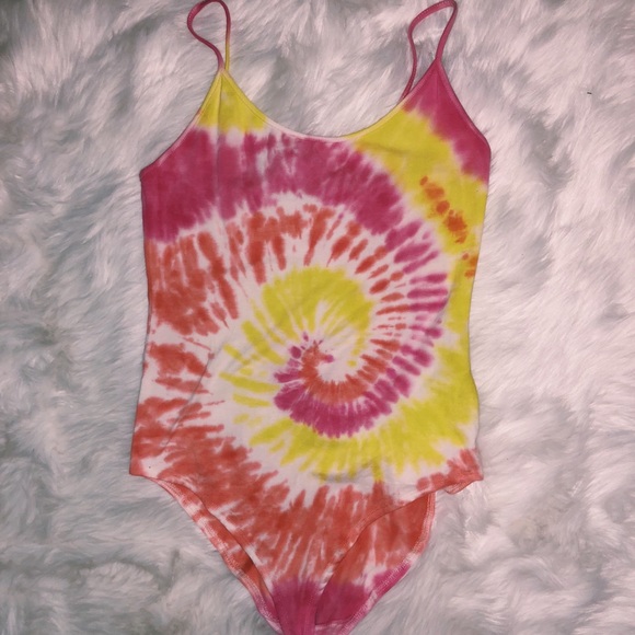 F21 Tie-Dye Bodysuit - Picture 2 of 4